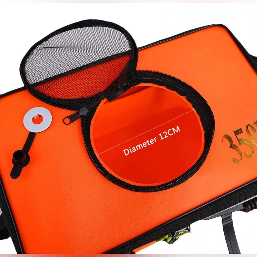 Daxin Portable Fishing Bag, EVA Fishing Water Bucket